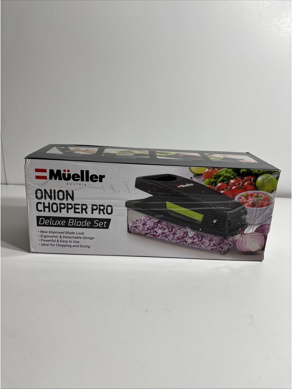 Muller COMINHKG100176 Onion Chopper Pro - Black